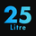 twenty-five-litre