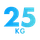 twenty-five-kilogram